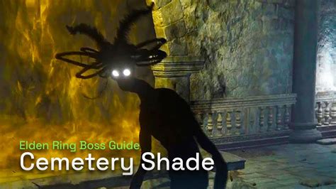 How To Defeat Cemetery Shade - Elden Ring Boss Gameplay Guide - YouTube