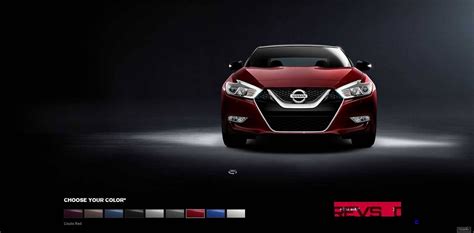 2016 Nissan Maxima Colors and Trims 1