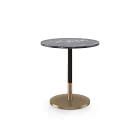 Orbit Faux Marble Dining Table - Round | West Elm