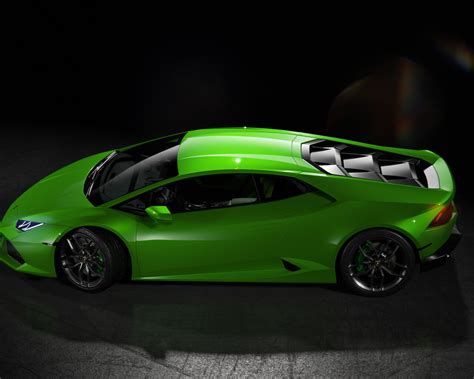 1280x1024 Green Lamborghini Huracan Side View Wallpaper,1280x1024 ...