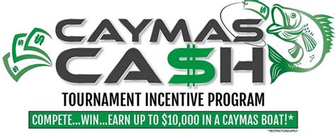 Caymas Boats to Reward Tournament - Winning Bass Anglers Up to $10,000 - Caymas Boats