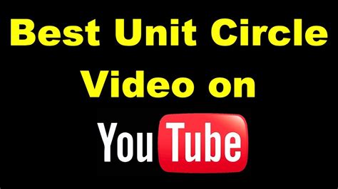 Tricks for Memorizing the Unit Circle - YouTube