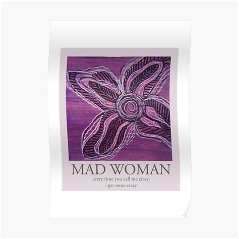 "Mad Woman - Taylor Swift - Folklore " Poster for Sale by NightCrafting | Redbubble
