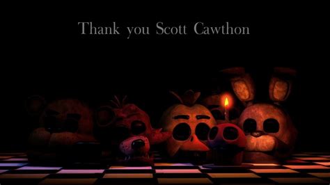 Thank You Scoot Cawthon | Fnaf wallpapers, Fnaf, Scott cawthon