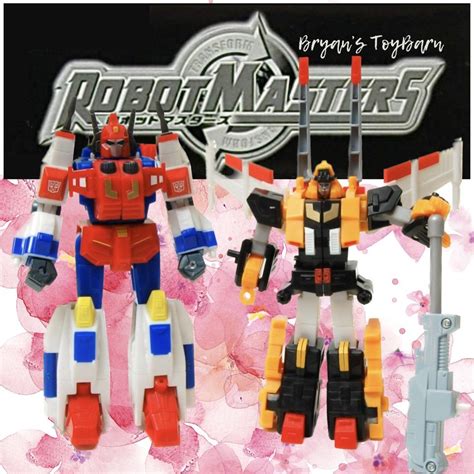 Transformers Robot Masters Star Saber RM-15 & Victory Leo RM-16 ...