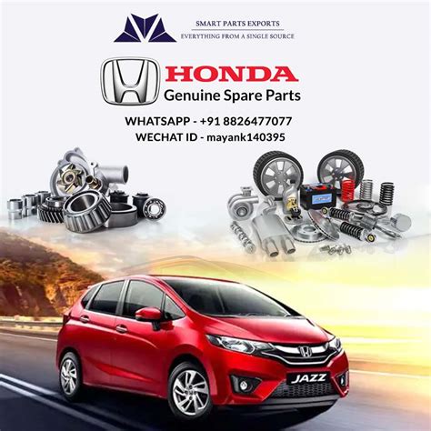 Honda Spare Parts and Genuine Accessories | Indian Exporter