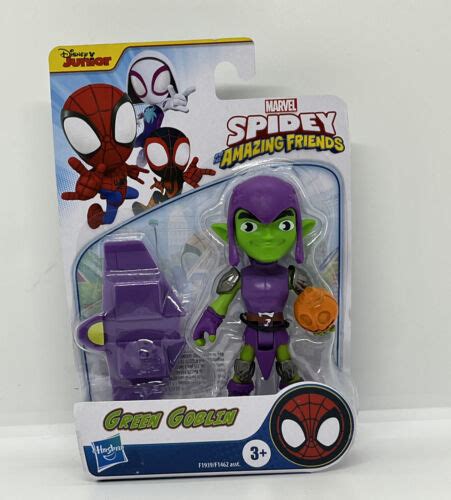 Spidey And His Amazing Friends Green Goblin Hero Figure New | #4573007493