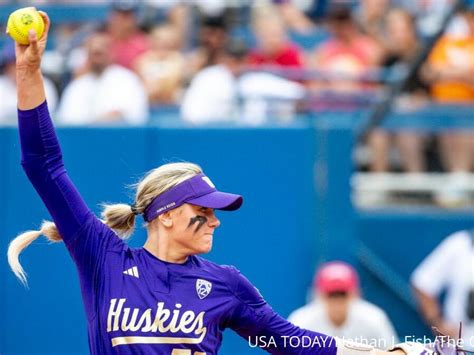 Washington Huskies Softball Schedule 2024: What To Know