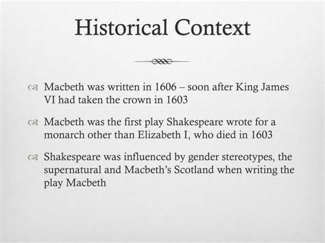 PPT - Macbeth PowerPoint Presentation, free download - ID:1892891