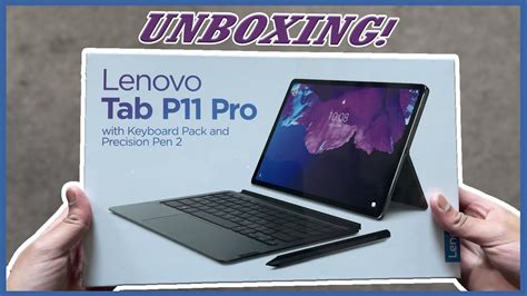 Lenovo Tab P11 Pro with Keyboard Pack & Precision Pen 2 - OLED Tablet (ASMR) Full Unboxing! [4K ...