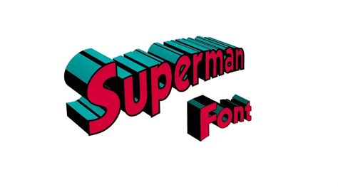 Superman Font Download | Dafont Online