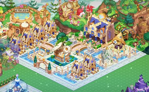 pure vanilla layout | Kingdom city, Cookie run, Cookie house