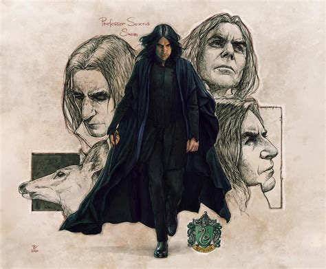 Professor Severus Snape-FanArt by VladislavPANtic on DeviantArt in 2020 | Severus snape fanart ...