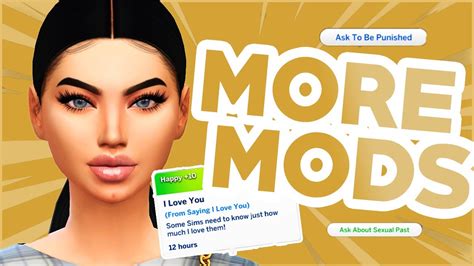 NEW Realistic Mods You Need (The Sims 4 Mods) - YouTube