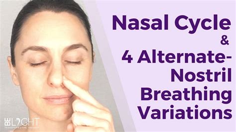 The Nasal Cycle & Alternate Nostril Breathing Variations