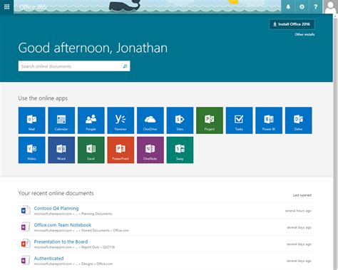 Microsoft reveals new home page experience for Office 365 users - MSPoweruser