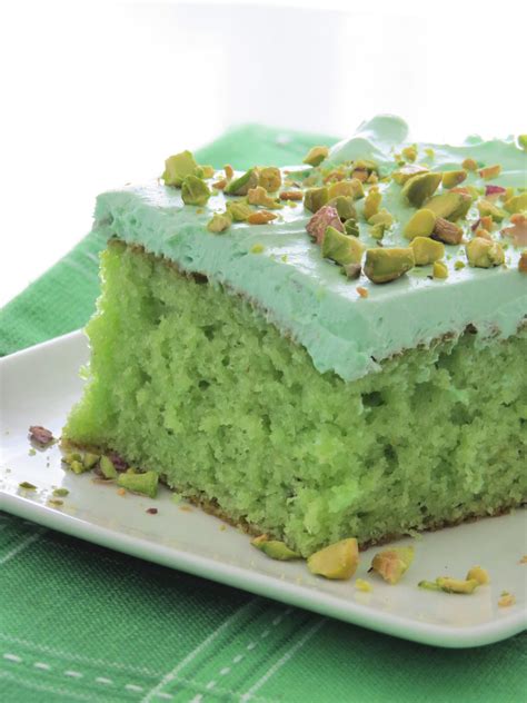 Easy Pistachio Pudding Cake - Written Reality