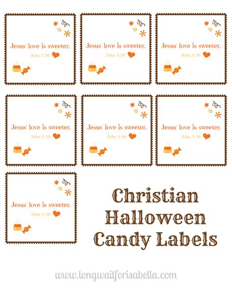 Free Printable Candy Tags - Printable Word Searches