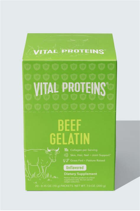 Grass Fed Beef Gelatin Powder - Beef Gelatin Supplement | Vital Proteins