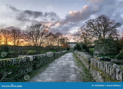 Buncrana Castle Sunset editorial image. Image of nature - 165584065