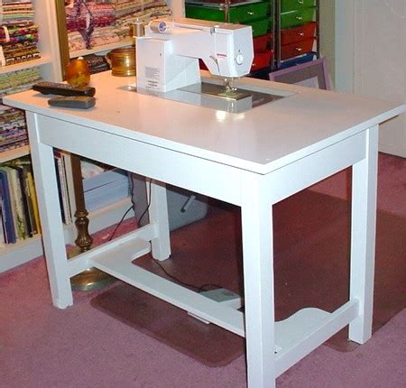 Sewing Machine Cabinets Tables Plans PDF Woodworking