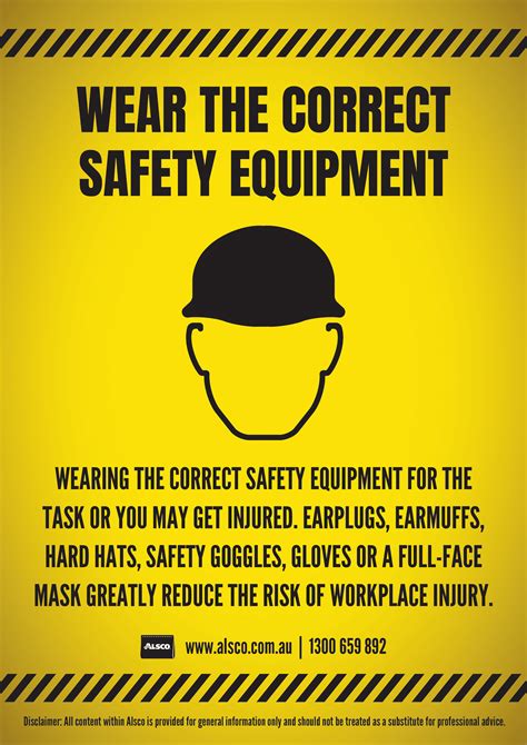 Safety Awareness Posters | Free Workplace Posters | Alsco First Aid