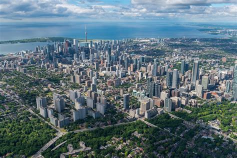 Aerial Photo | Toronto Skyline 2016