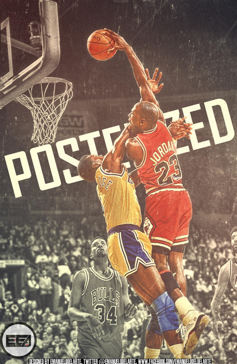 Michael Jordan #POSTERIZED by EmanuelooElArte on DeviantArt