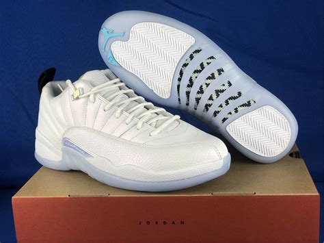 DB0733-190 Air Jordan 12 Low “Easter” White/White-Multicolor - FavSole.com