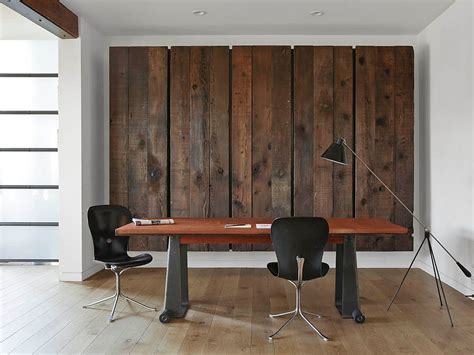 25 Ingenious Ways to Bring Reclaimed Wood into Your Home Office