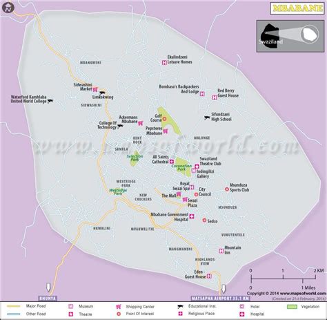 Mbabane Map, Swaziland Swaziland Travel, County Map, Tourist Places, South Africa, Maps, Quick ...