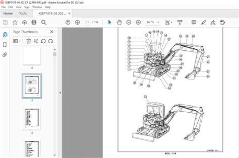 Cat 303CR Mini Hydraulic Excavator (S3L2 Engine) Parts Manual - PDF DOWNLOAD - HeyDownloads ...