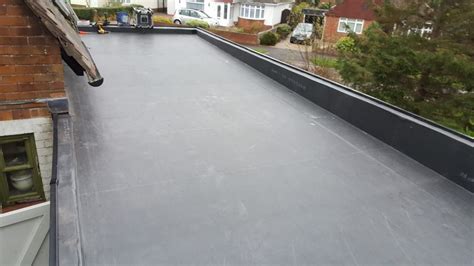 EPDM Flat Roof Installation Images | Roofing in Portsmouth