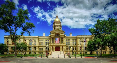 Wyoming State Capitol Photograph by Mountain Dreams - Fine Art America