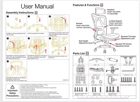 How do I assemble the M20 or M19 office chair? | TakeAseat.sg