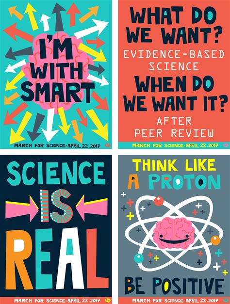 Pin on Free Printable Posters for Science March