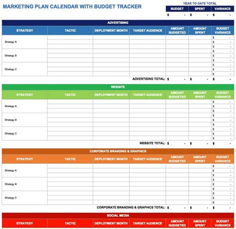 9 Free Marketing Calendar Templates for Excel - Smartsheet