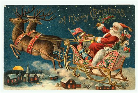 🔥 Download Santa Claus Vintage Wallpaper Desktop HD by @williams78 | Vintage Santa Wallpapers ...