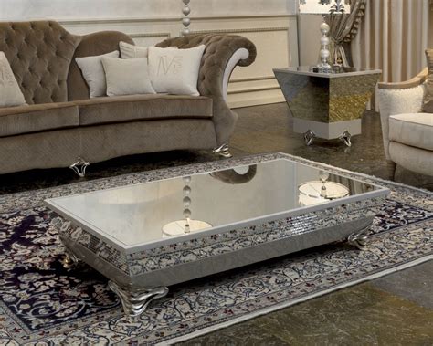 Luxury Mirrored Coffee Table