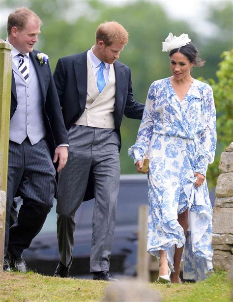 Meghan Markle Wore Fascinator to 1st British Wedding as Royal