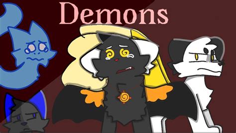 Demons fan art (fan art for Blackie sootfur) by LesbianTherianCat on ...