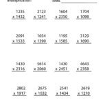 Printable Multiplication Worksheets For Grade 5 | Times Tables Worksheets