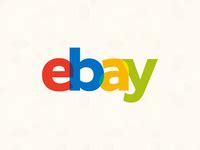 Ebay logo by Tony Gines on Dribbble