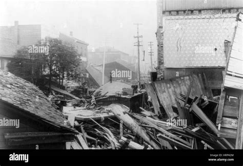 Johnstown Flood, Pennsylvannia, 1889 Stock Photo - Alamy