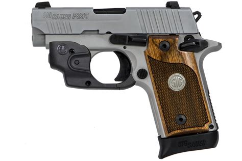 Sig Sauer P238 380 ACP Alloy Stainless Elite with Sig Lima-38 Laser | Sportsman's Outdoor Superstore