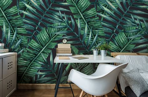 Leaf Wallpaper & Wall Murals | Wallsauce US