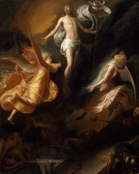 Resurrection of Christ (1665–1670) by Samuel van Hoogstraten - Public ...