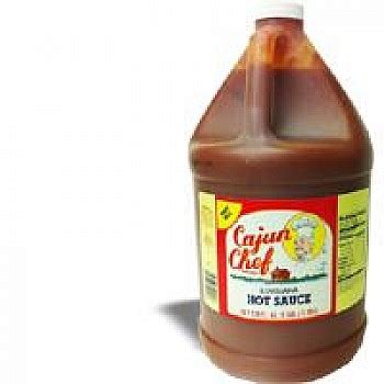 Cajun Chef Louisiana Hot Sauce 128 OZ