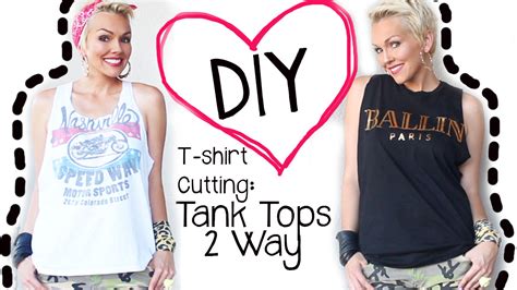 kandeej.com: DIY T-shirt Cutting: T-shirts to Cute Tank Tops: