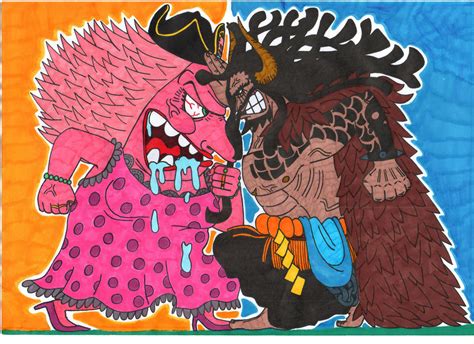 Kaido vs Big Mom by GiuliaDraws95 on DeviantArt